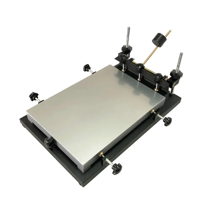 Manual Solder Paste Printer Stencil Printer 300x240mm 440x320mm 600x420mm 700x500mm Chips PCB Silk Screen Printing Machine