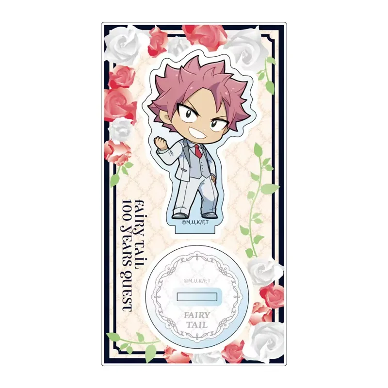 FAIRY TAIL 100 YEARS QUEST Curtain Soul Ver. A White Suit Natsu Acrylic Stand Loke Figure Ornaments Erza Statue Gray Toys Carla view 5