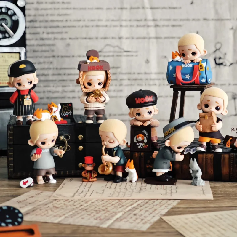 

New NOOK in Vintage Store Series Blind Box Toys Anime Figure Cute Desktop Collection Ornament Model Decoration Surprise Gift