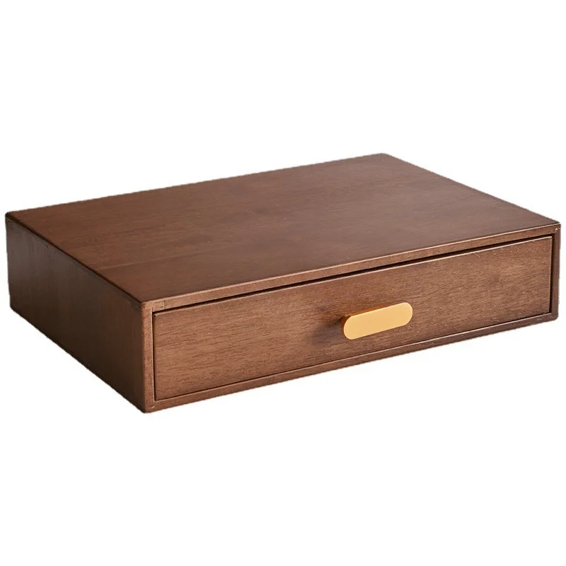 Solid Wood Desktop Storage Cabinet with Drawers Suitable for Storing Miscellaneous Items Serving