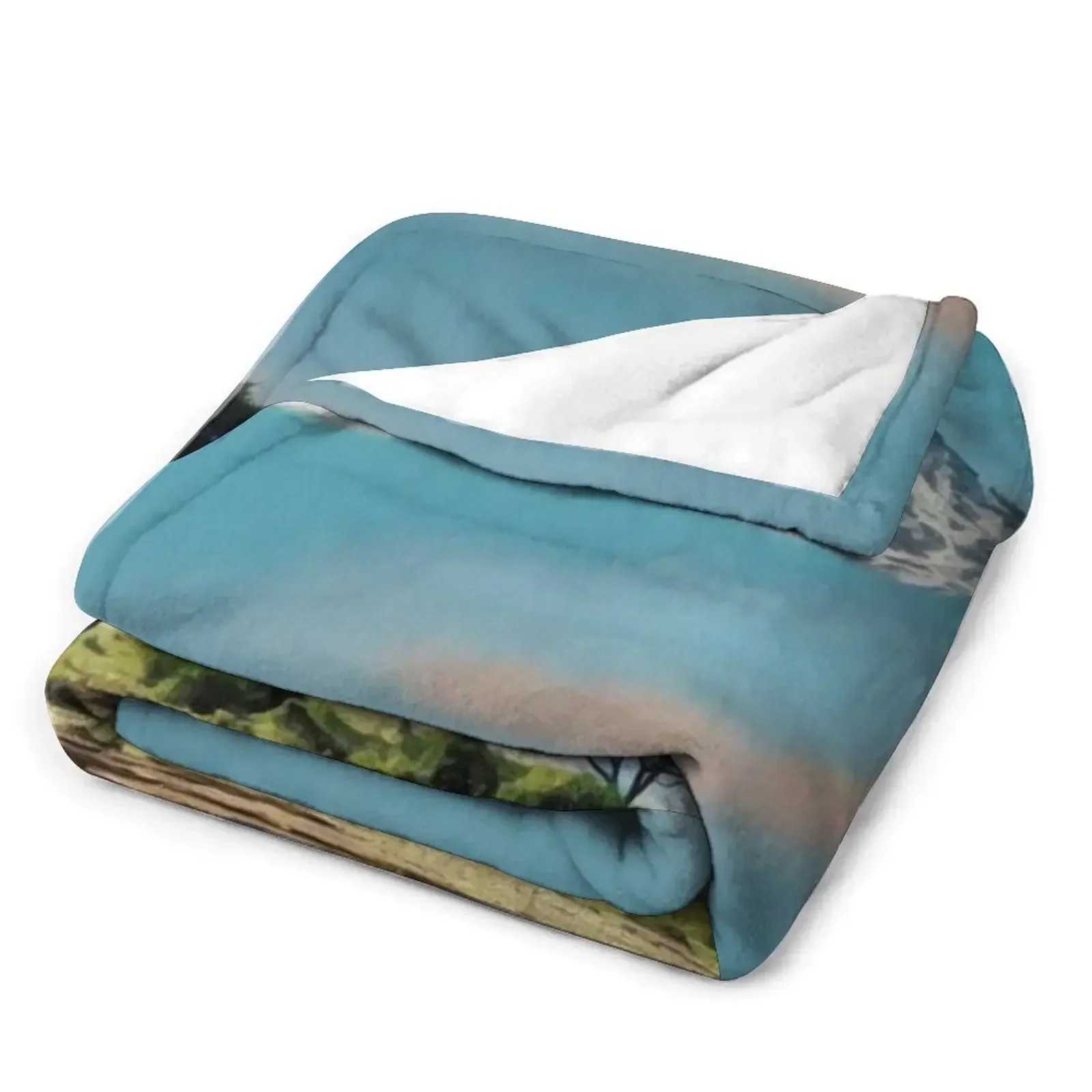 Mount Kilimanjaro Throw Blanket 3