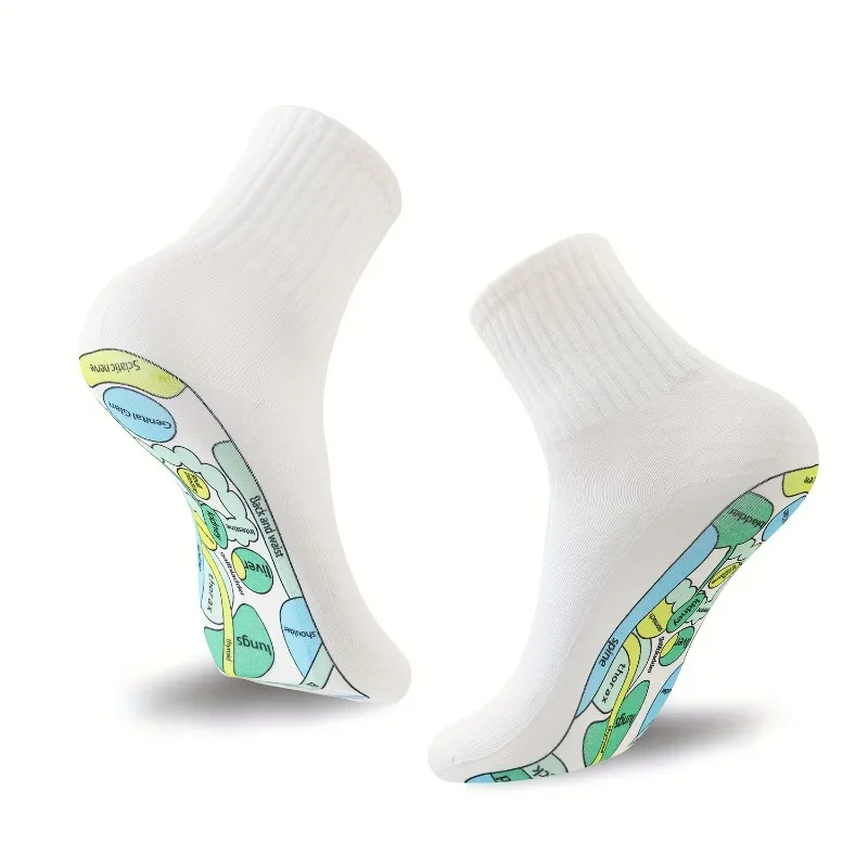 Foot Massage Acupoint Map Socks