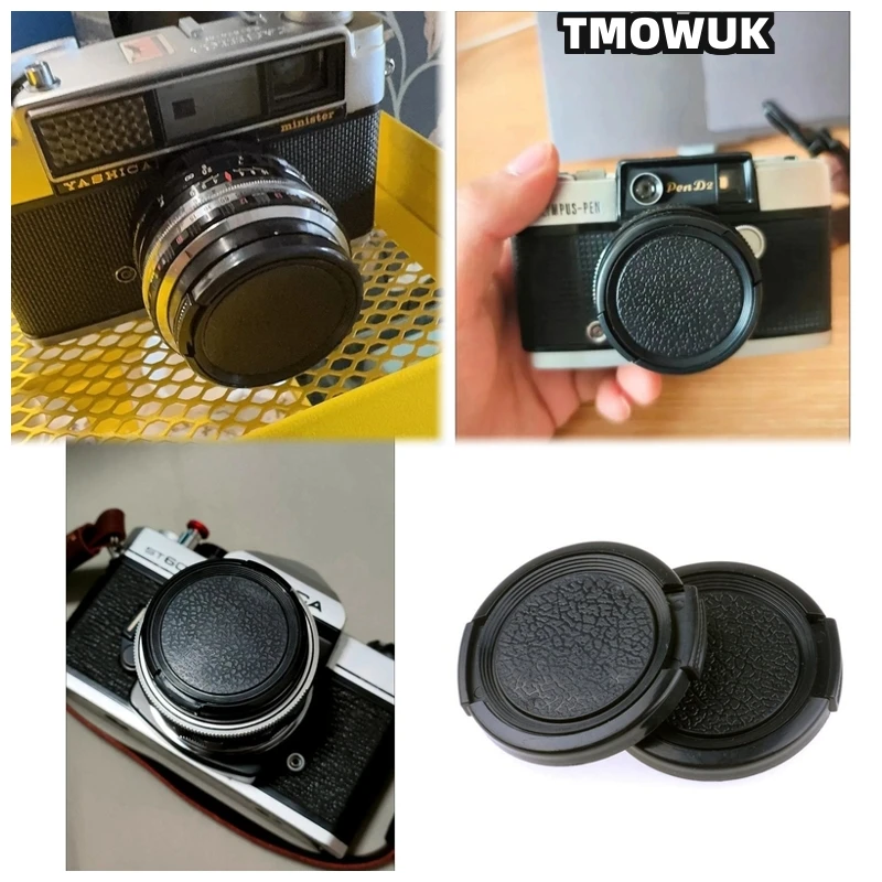 

For Panasonic S1H S5IIX GX9 GX85 GH4 GF7 ZS220 DMC-FZ550 DMC-FZ570 Camera Lens Cap Protective Cover Center Pinch Snap-on 49mm 52