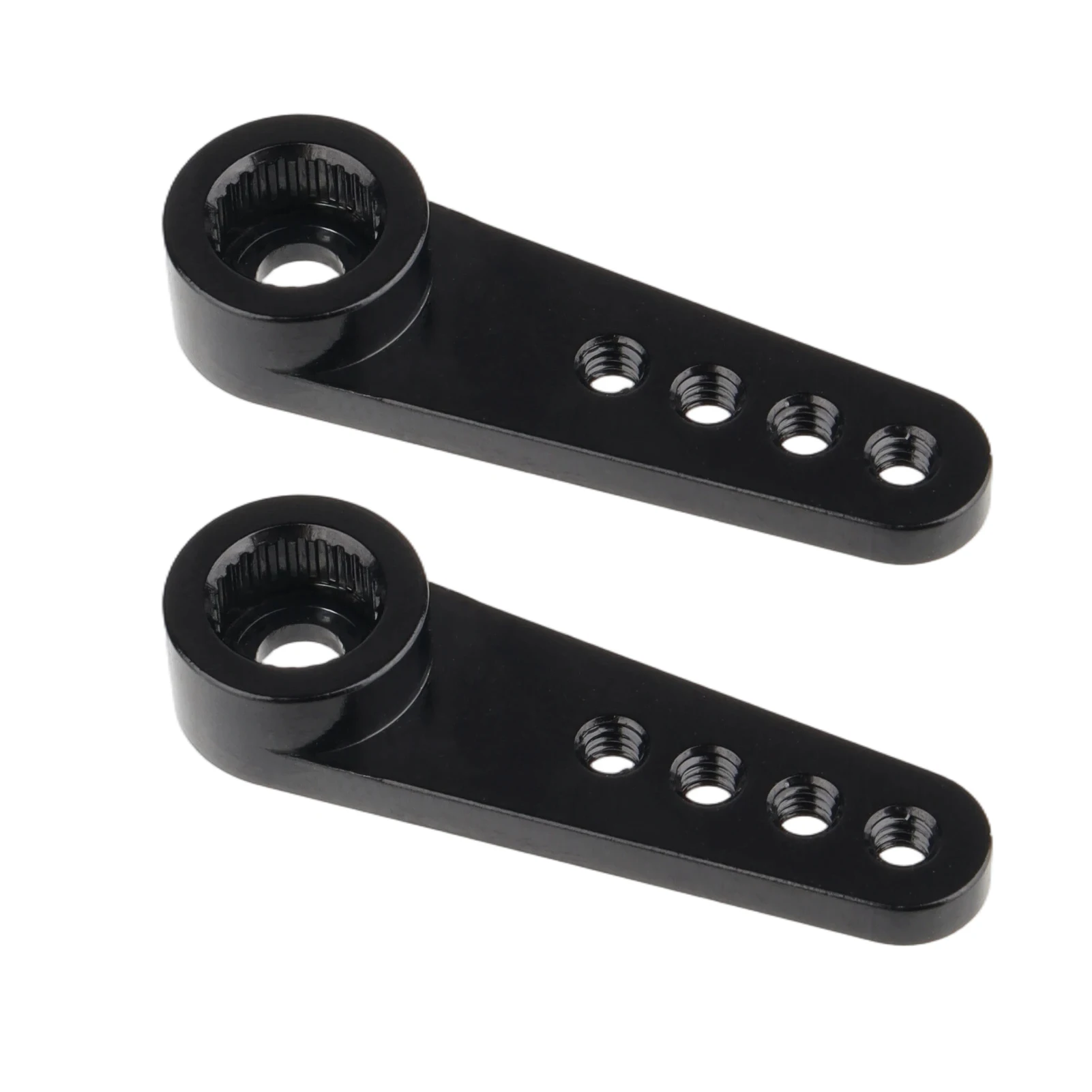 Hobbypark Aluminum 25T 5mm Spline 25 Teeth Servo Horn Steering Arm for 1/18 RC Crawler Aircraft Servos Motor 2-Pack - view 3