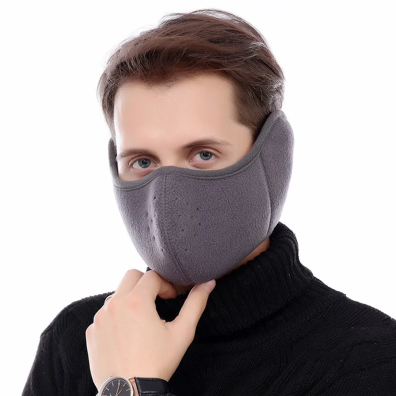 JAYSCE Winter Warm Mask Men and Women Outdoor Riding Ear Protection Labor Protection Breathable Mask Winter Riding Mask