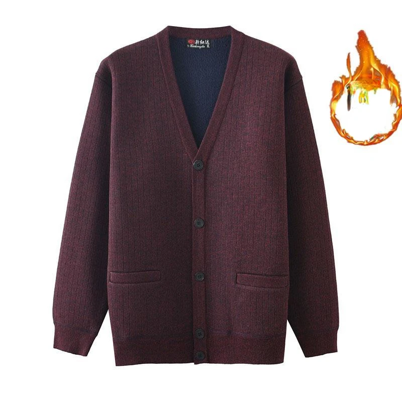 

Mens Cardigans Sweater Pocket Men Knit Cardigan Buttons V Neck Sweaters Solid Colour Pullover Man Casual Slim Fit Cardigans A38