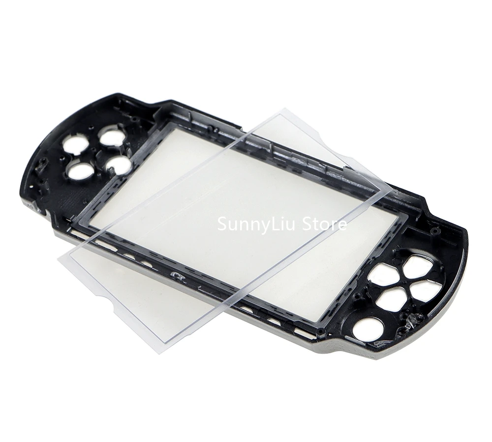 1pc LCD Screen Display Plastic Cover Len Panel for PSP Glass screen lens Front shell cover for PSP1000 2000 3000