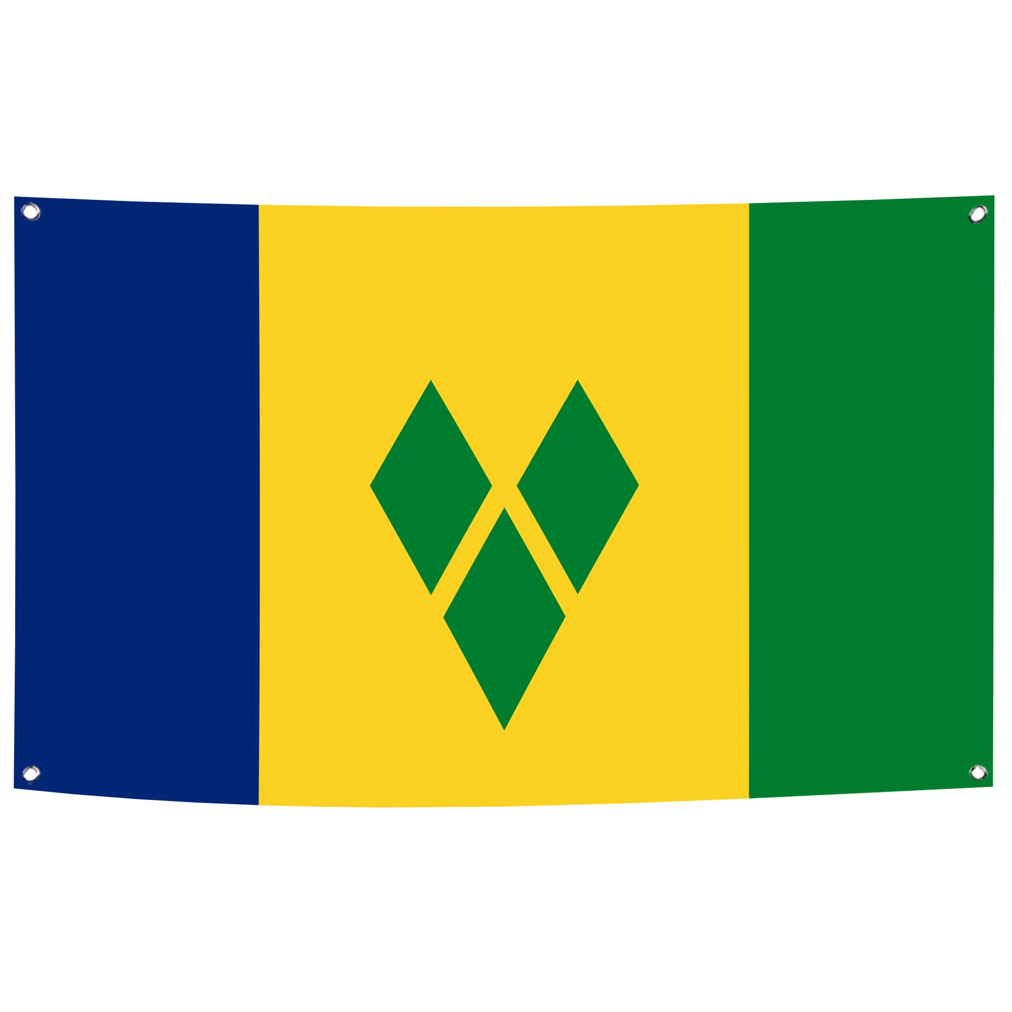 60x90CM 90x150CM Flag of Saint Vincent and the Grenadines Polyester Printed Home & Outdoor Decor Banner Tapestry Home Decorative