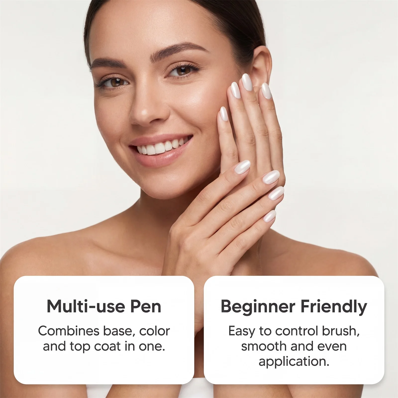 Shine Pearl Colors Gel Nail Polish Pen Set Easy‑To‑Use Glossy Shade DIY Home Nail‑Making Salon Quick Dry Pigment Manicure Pens
