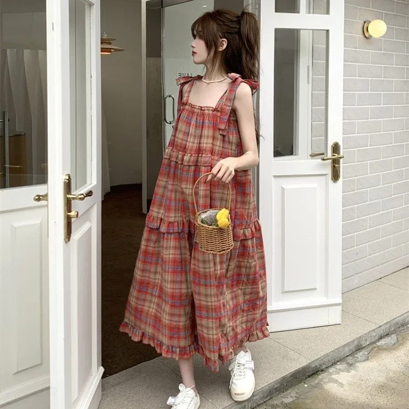 Short-sleeve Dress Women Chic Sweet Summer Mini Preppy Style Patchwork Design Japan Fashion A-line Student Streetswear Sundress