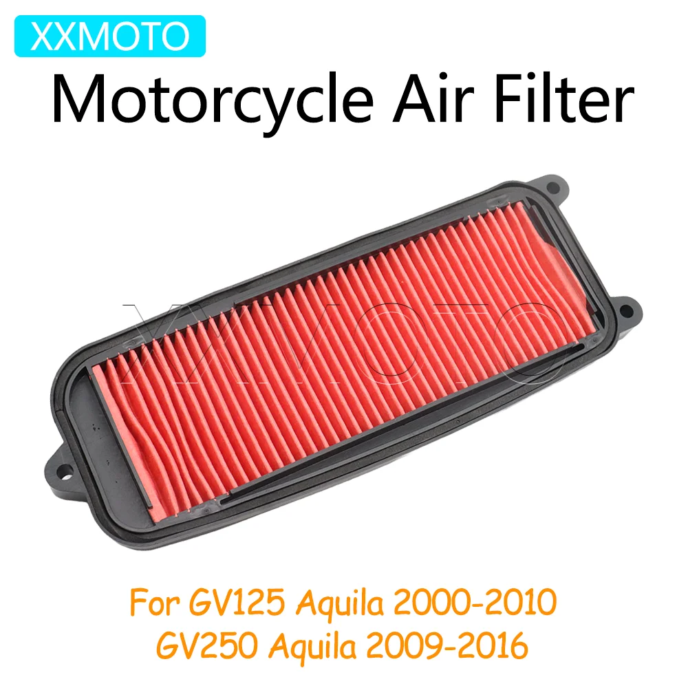 

For HYOSUNG GV125 Aquila 2000-2010 GV250 2009-2016 GV 125 250 Motorcycle Air Filter Intake Cleaner System