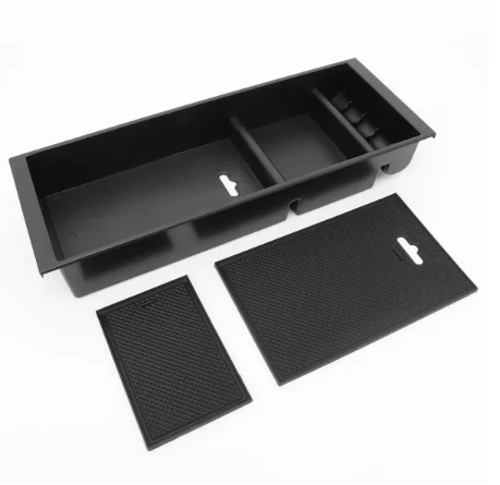 

Center Console Armrest Insert Organizer Storage Box With USB Hole For Ford F150 2015-2020