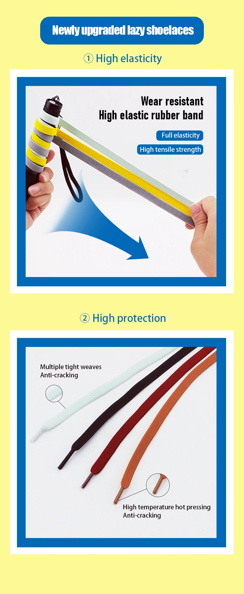 Magnetische Schnürsenkel ohne Schnürsenkel, elastische Schnürsenkel für Sneaker, Schnürsenkel ohne Binden, für Kinder und Erwachsene, 0,8 mm breit, Schuhzubehör. – Detail 4
