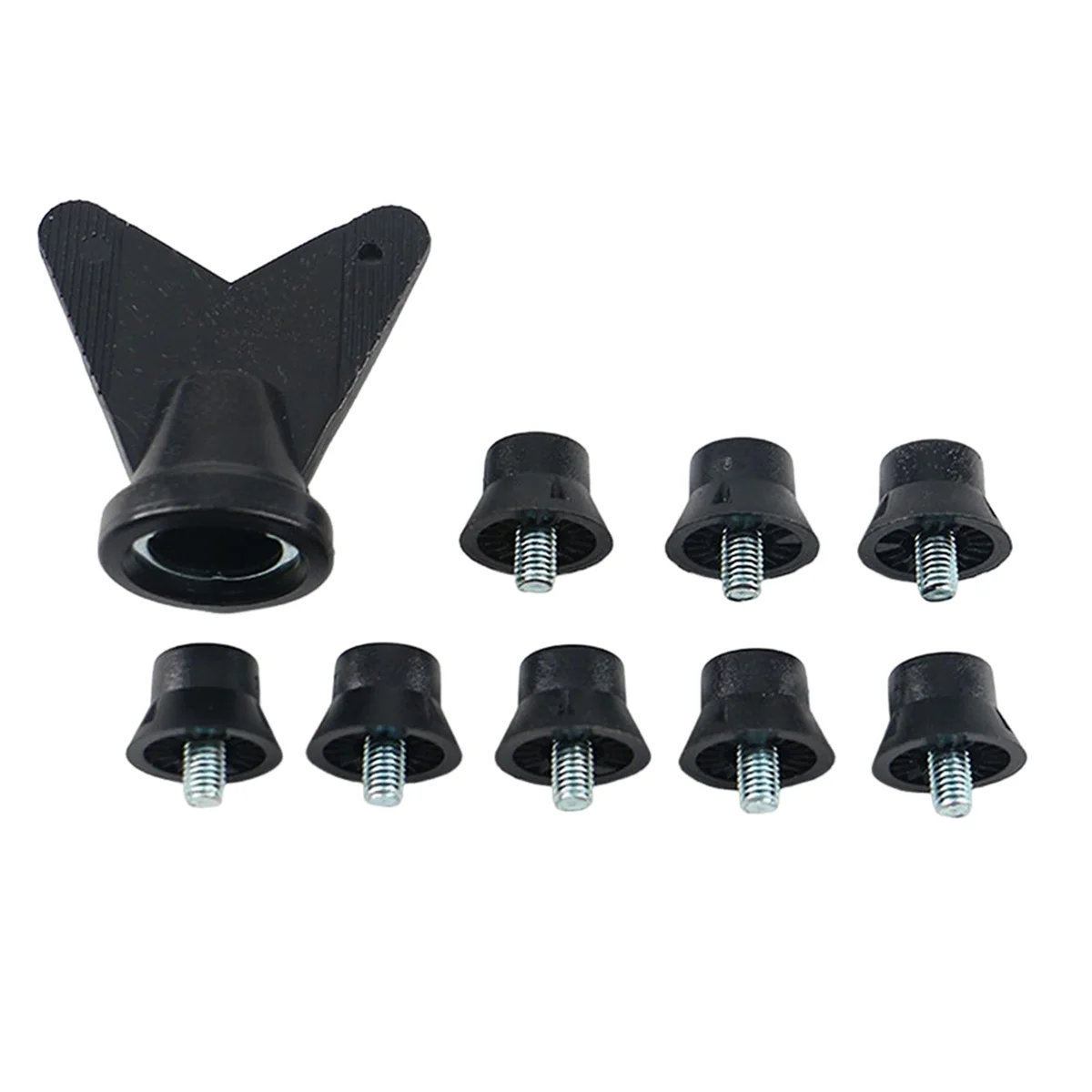 

12 PCS Soccer Shoe Spikes M5 13mm Studs Turf Track Shoes Spikes for Indoor Outdoor Sports Competition