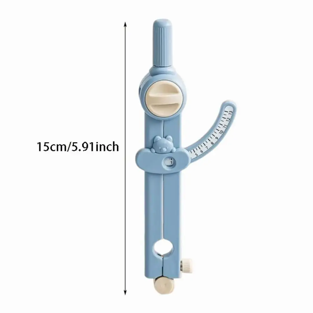 Digital Display Multifunction Drawing Compass Precise Geometry Drawing Scale Lock Distance Gauge Morandi Drawing Circles