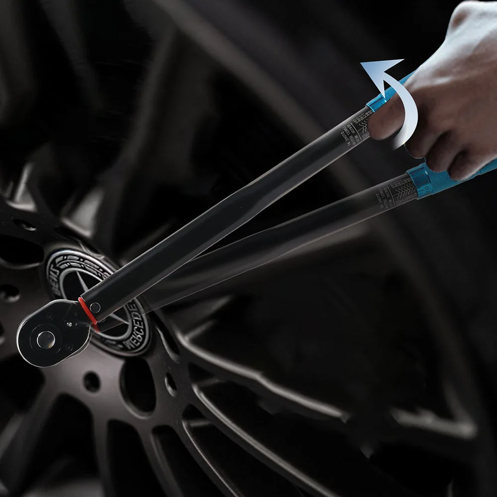 مفتاح عزم دوران قابل للتعديل لصيانة المركبات محرك 1/2 بوصة مع ميزة السقاطة 20 230N م وخيارات 28 210N م