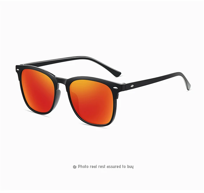 Große Rahmen Anti-Glare Quadratische Myopie Sonnenbrille Frauen Männer Im Freien Sport Rote Beschichtung Objektiv Kurzsichtige Sonnenbrille -0,5 -0,75 Bis -6 – Detail 17