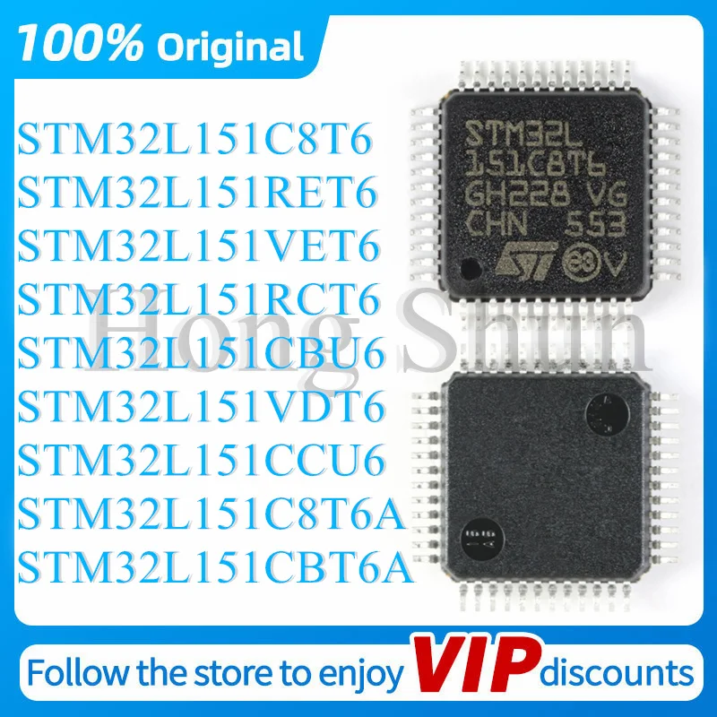 

STM32L151C8T6 STM32L151RET6 STM32L151VET6 STM32L151RCT6 STM32L151CBU6 STM32L151VDT6 STM32L151CCU6 STM32L151C8T6A STM32L151CBT6A