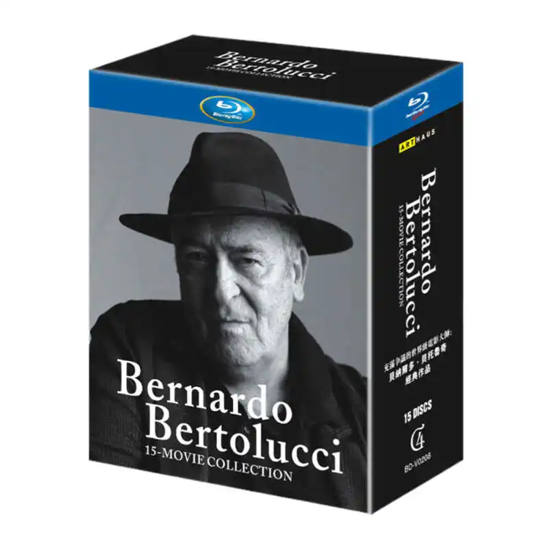 Colección de clásicos Bernardo Bertolucci, edición coleccionable Disco Blu-ray