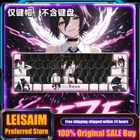 Motosierra hombre Anime personalizado Keycap Reze Makima temático Keycap Teclado mecánico cereza PBT grabado lateral PC teclado para juegos regalo