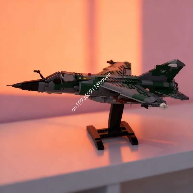 

997pcs MOC Dassault Mirage CR Creator Designer Model Building Christmas Gifts Blocks Assemble Toy DIY Idea Brick Kids Birthday