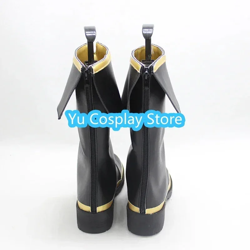2025 aaa 유게임 프리티 더비 메지로 맥퀸 할로윈 카니발 부츠 코스프레 소품 PU 가죽 신발 맞춤 제작