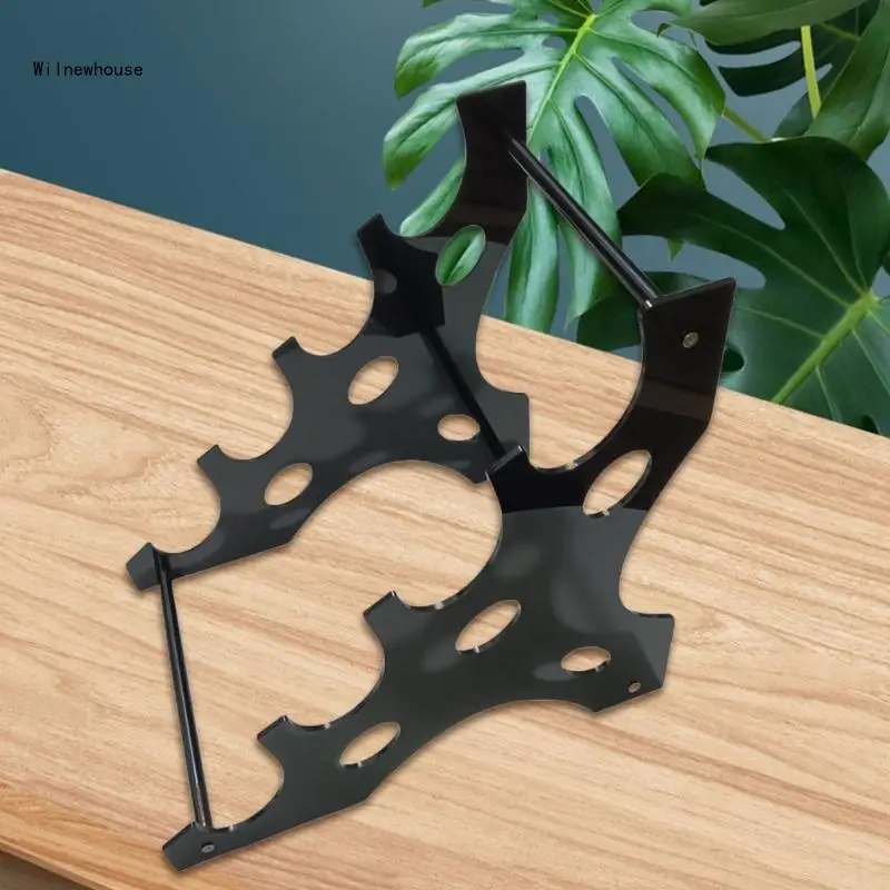 

4 Layer Acrylic Lightsabers Holder Elegant 4 Layer Acrylic Swords Display Stand Holder for Lightsabers Collections Dropship