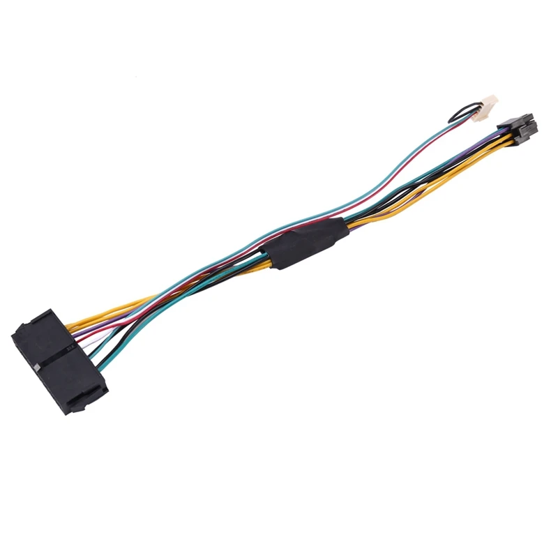 2X ATX PSU Power Supply Cable Pcie 6 Pin To ATX 24 Pin Power Supply Cable 24P To 6P For HP 600 G1 600G1 800G1 Mainboard