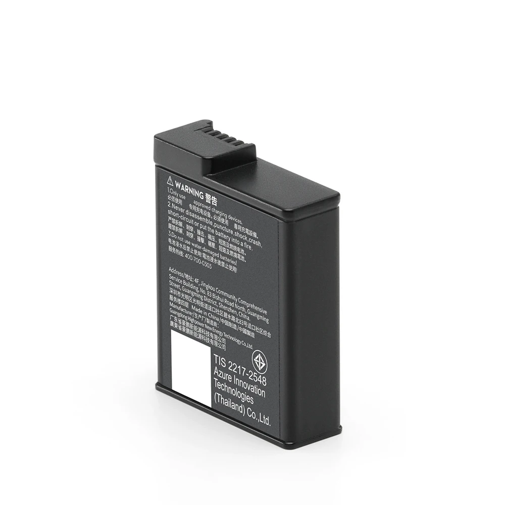 Bateria de resistência aprimorada, resistente ao frio e ao calor de substituição para dji osmo action 5 pro action 3 action 4 6 osmo 360