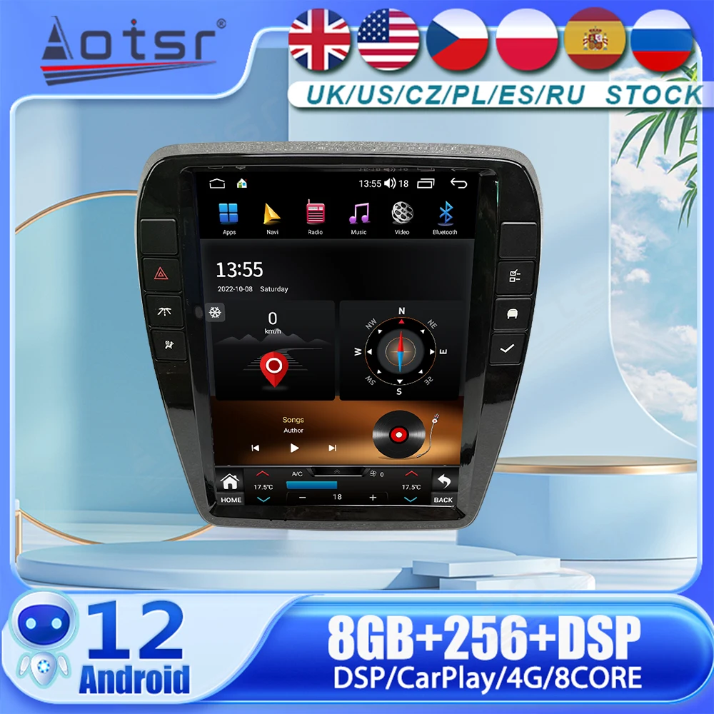 

For Buick Enclave 2009-2013 Carplay Android Car Stereo Radio Multimedia Player GPS Navigation Auto Audio