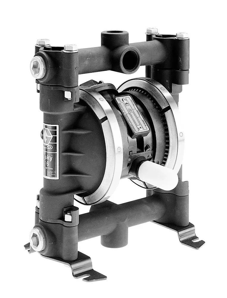 عالية الجودة HUSKY 716 3/4 بوصة سلسلة معدنية مضخة الحجاب الحاجز الهوائية مضخة نقل الهواء الكيميائية لمعالجة مياه الصرف الصحي #2