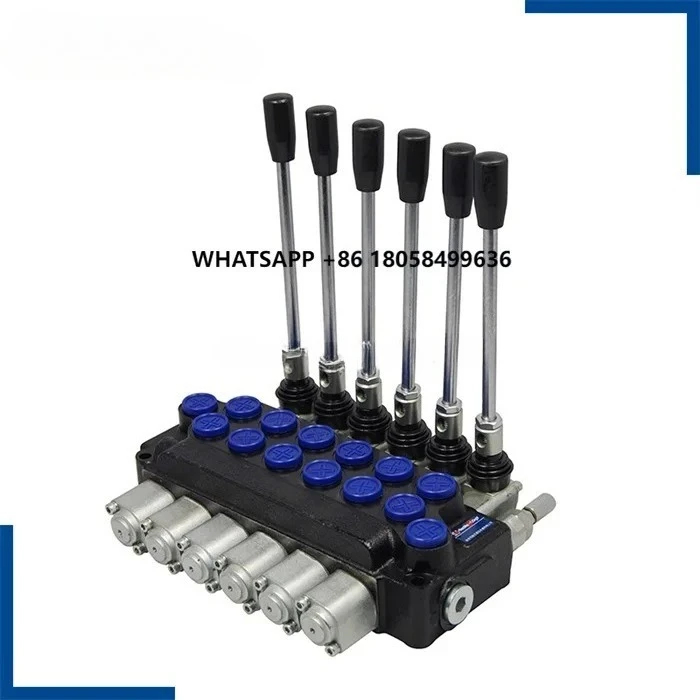 

ZT-L12 Series 6spools Hydraulic Monoblock Directional Vavles for Agricultural Machines