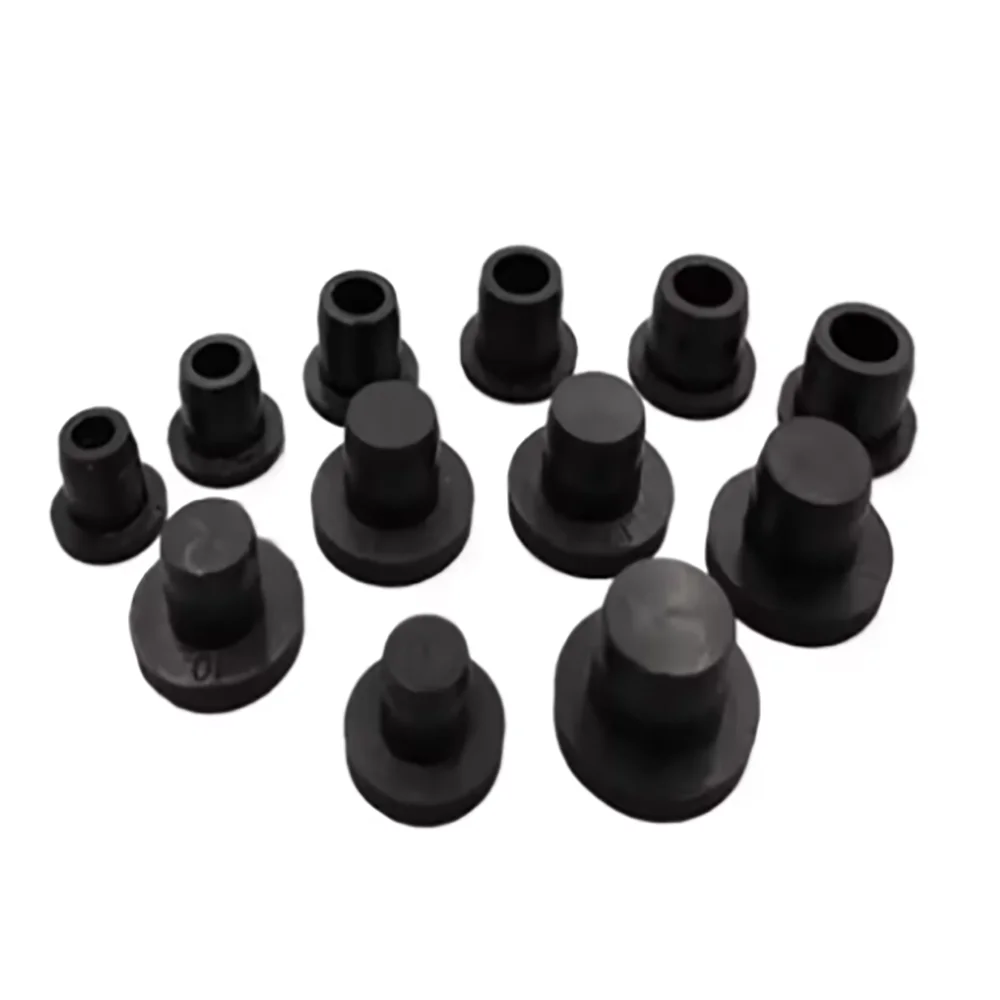 1/2/5/10 Pcs 6.8-201.5mm Round Silicone Rubber Seal Hole Plugs Bore  Blanking End Caps Seal T Type Stopper Environmentally