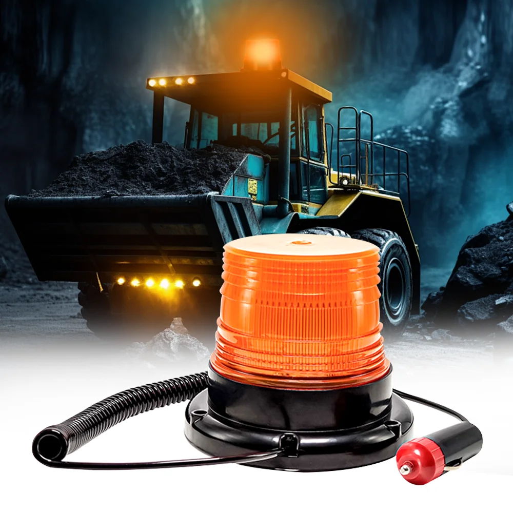 

LED Strobe light Circular Car LED Flashing Signal lamp Magnetic Ceiling Police Emergency Lights Portable Warning Lighting 12~24V