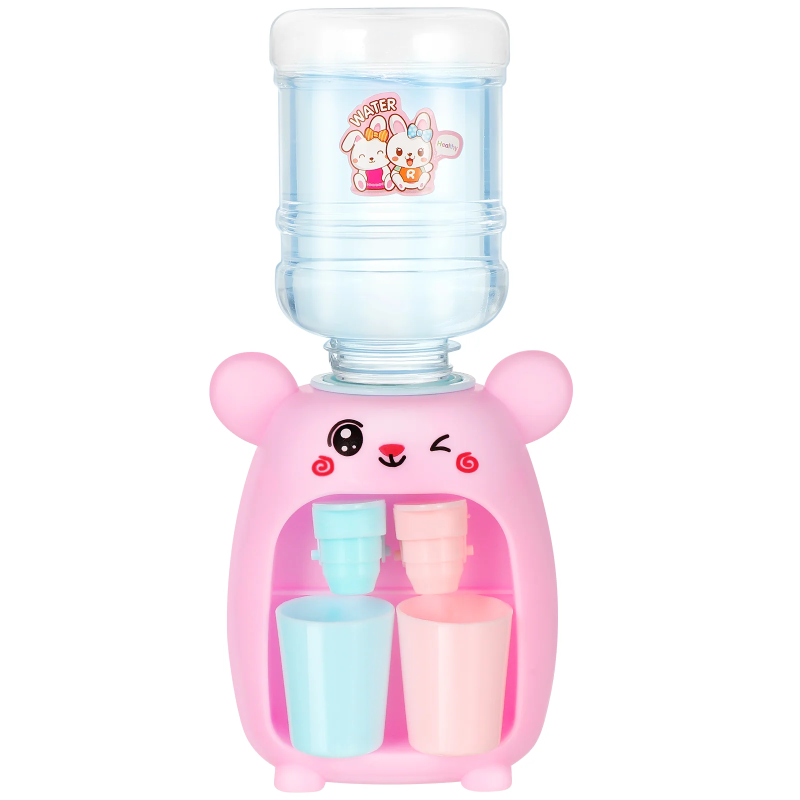 Children's Water Dispenser Simulated Educational Toy Cute Toys for Girls Drinking Fountain Model Little Kids Mini Small