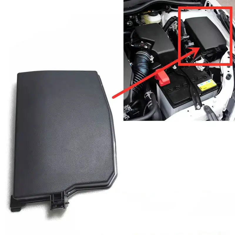 Apply to   Corolla 2014-2018 Levin Engine compartment relay box cover fuse box cover
