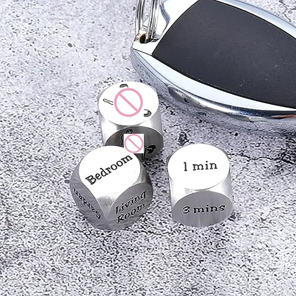 3 Pcs Couple Game Decision Dice Funny Date Night Gifts for Girlfriend Boyfriend Anniversary Romantic Gift for Him Husband Wife