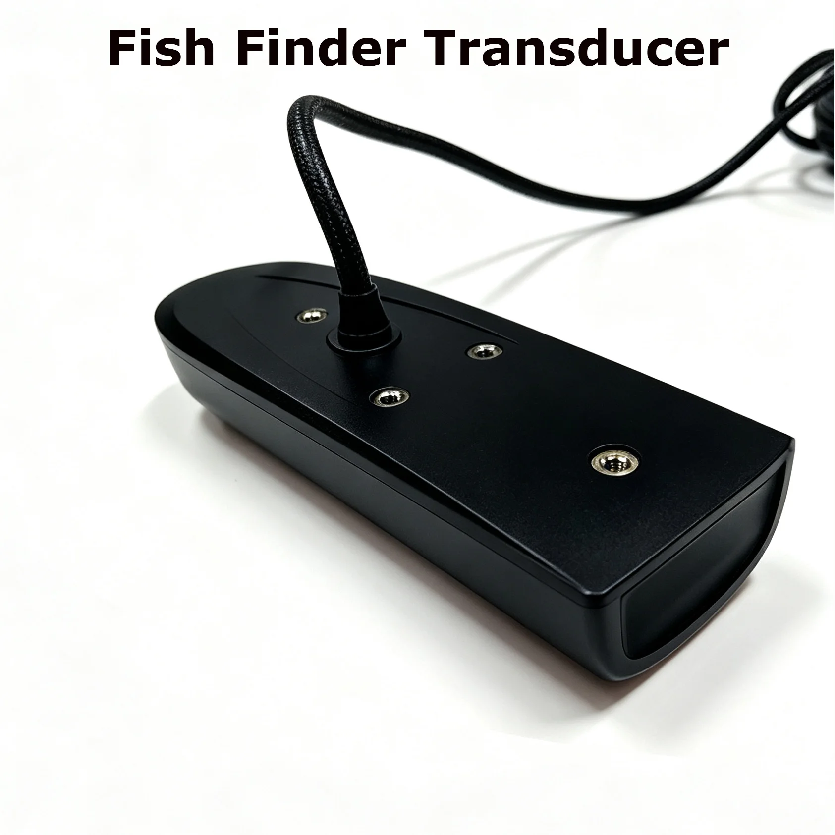 300Khz ultrasonic transducer for fish finder CHIRP fish finder probe, marine ice fishing sensor, dual beam of light fish