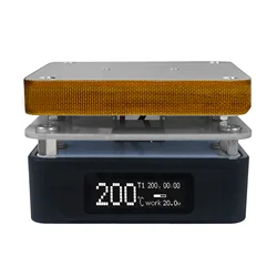 SEQURE-T55 Pré-aquecimento Estação de Retrabalho, Temp constante, Placa quente eletrônica ajustável para PCB, SMD Aquecimento Lâmpada LED Desoldering