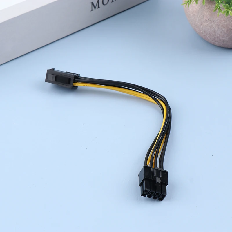 /Kb/6-pin To 8-Pin PCI-E Power Converter Extension Cable for Video Card Graphics Adapter Cable Powered Adapter