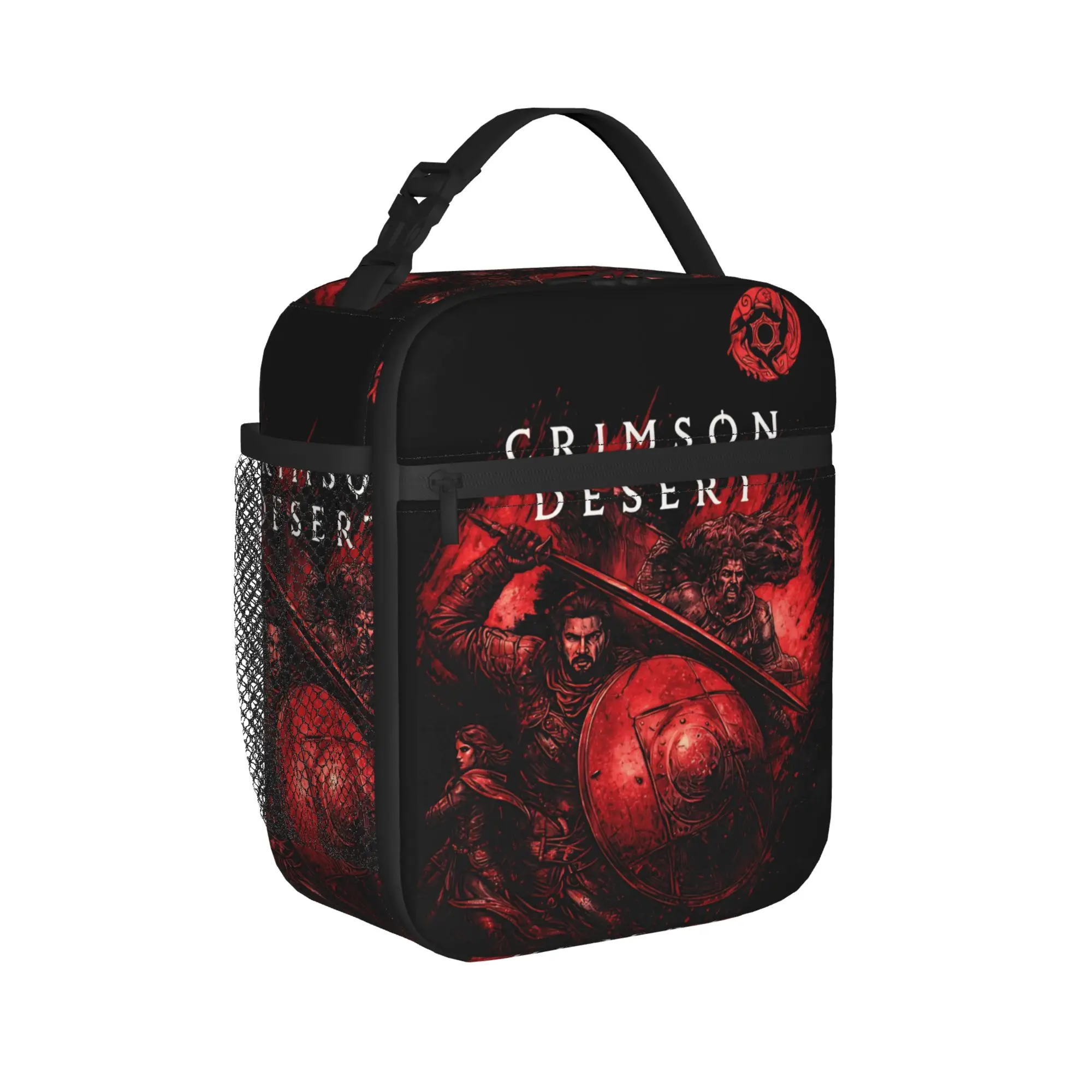 Pearl abyss crimson desert  Accessories Insulated Lunch Bag For School Office Storage Bag Portable Thermal Cooler Lunch Boxes