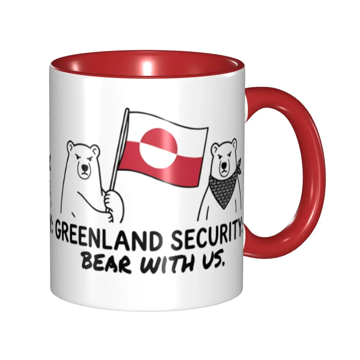

Fun Hands Off Greenland Is Not For Sale MGGA Coffee Cup Room Mug