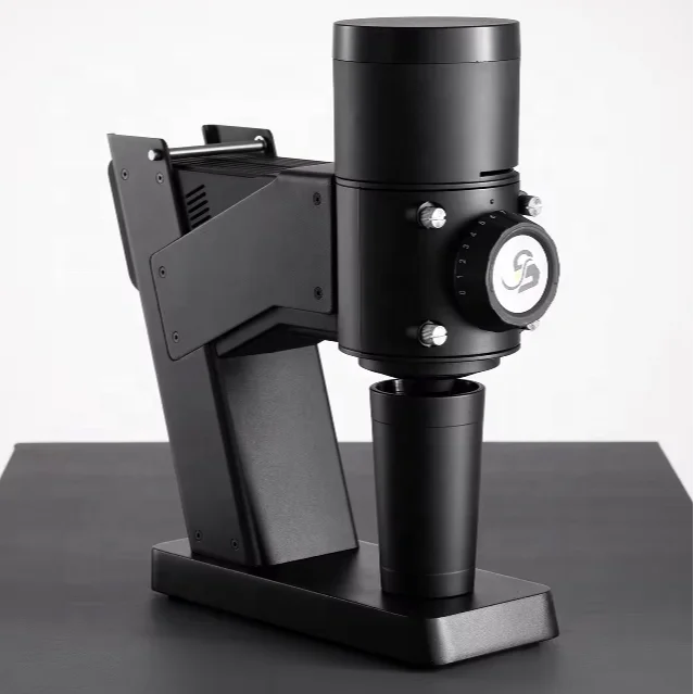 Coffee Grinder Electric Burr Mill, 58mm Flat Burr Filter Coffee Grinder, Coffee Bean Grinder With Adjustable Settings