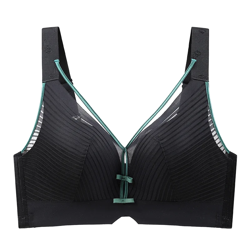 150Kg Plus Size Full Cup Bra WireFree Seamless Side Collection Large Size Bra Adjustable Bra 5XL 6XL 7XL 8XL 9XL 10XL 4-Colors