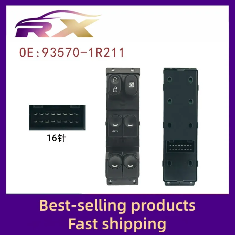 93570-1R211 Suitable for Accent electric window control button assembly glass lifter switch