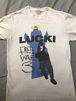 LUCKI FREEWAVE 3 Rapper Short Sleeve White All Size Tee Shirt HH143