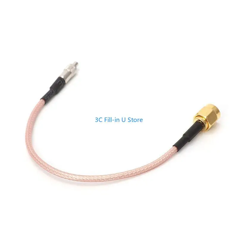 G8TA Straight TS9 Female To SMA Male Plug RG316 Coaxial Pigtail Cable Assembly E