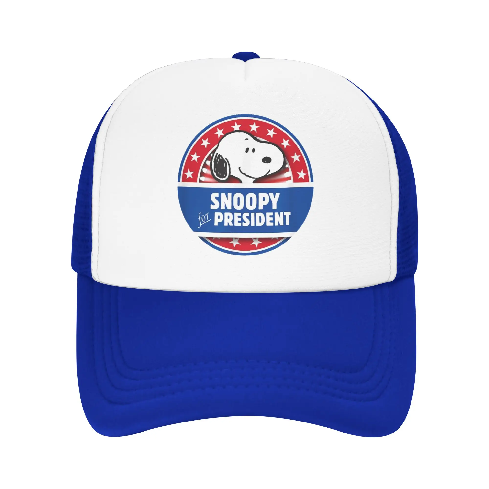 Unisex Snoopys For President Trucker Hat Mesh Baseball Cap Snapback Caps  Dad Hat Trucker Worker Cap Adjustable Sun Hats Summer