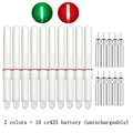 2 colors and battery