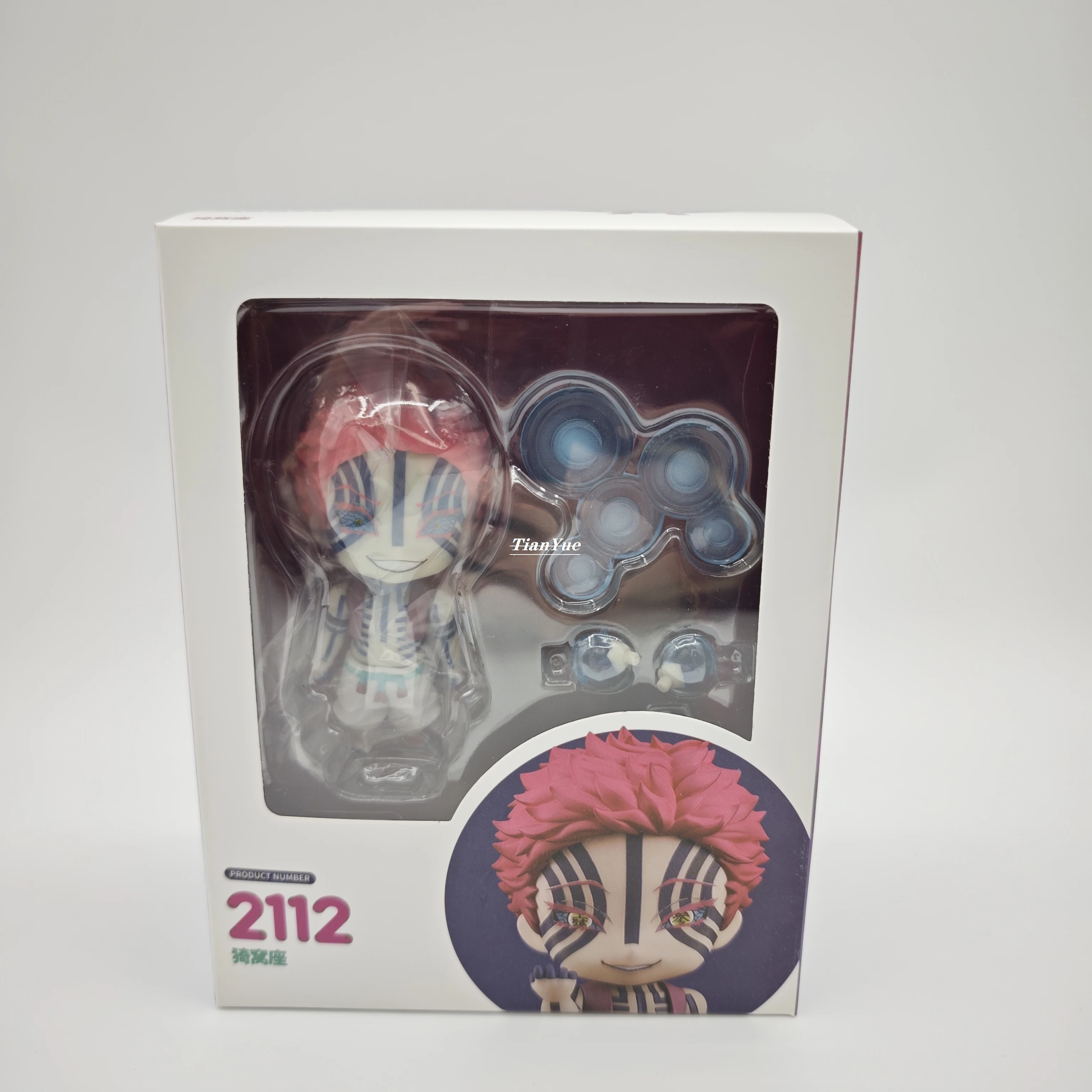 

Аниме Demon Slayer Akaza 2112 ПВХ фигурка шарнирная фигурка игрушка кукла украшение 10 см
